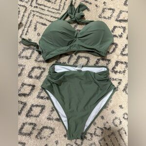 Sage Green Bikini Set